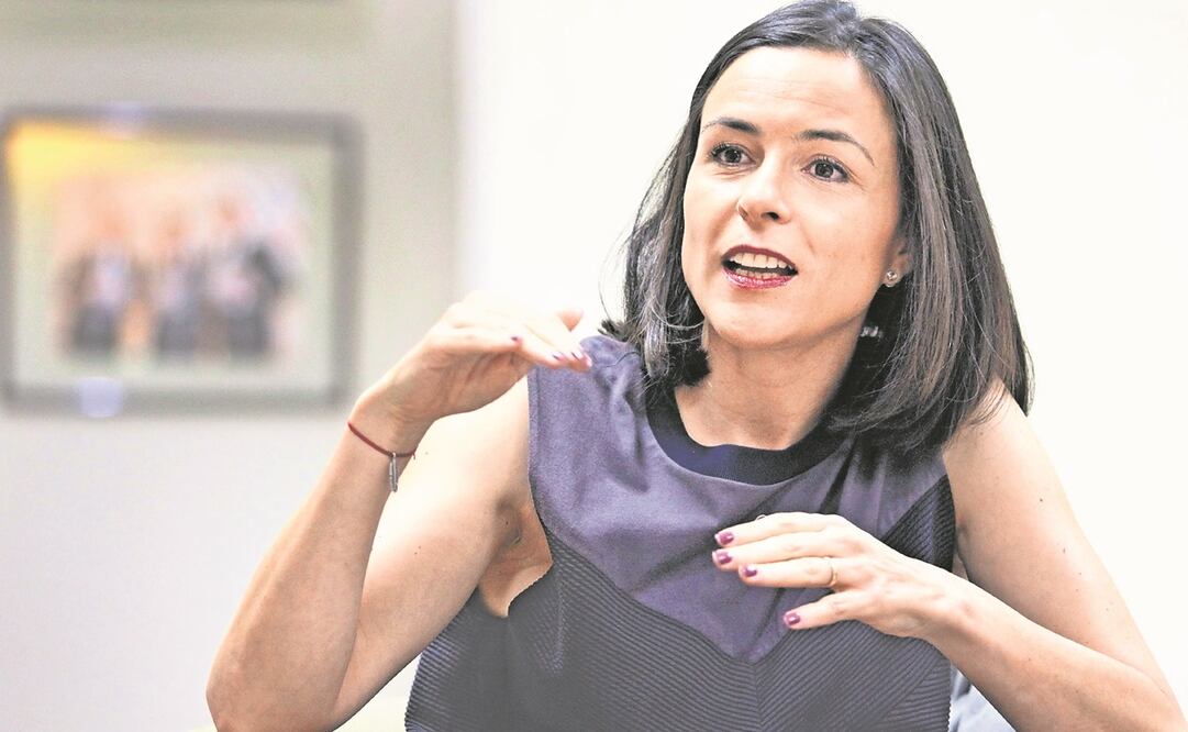 Alejandra Palacios, presidenta de la Cofece. (Foto: Archivo / EL UNIVERSAL)