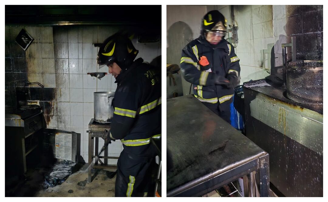 Incendio en Parque Delta. Foto: Especial