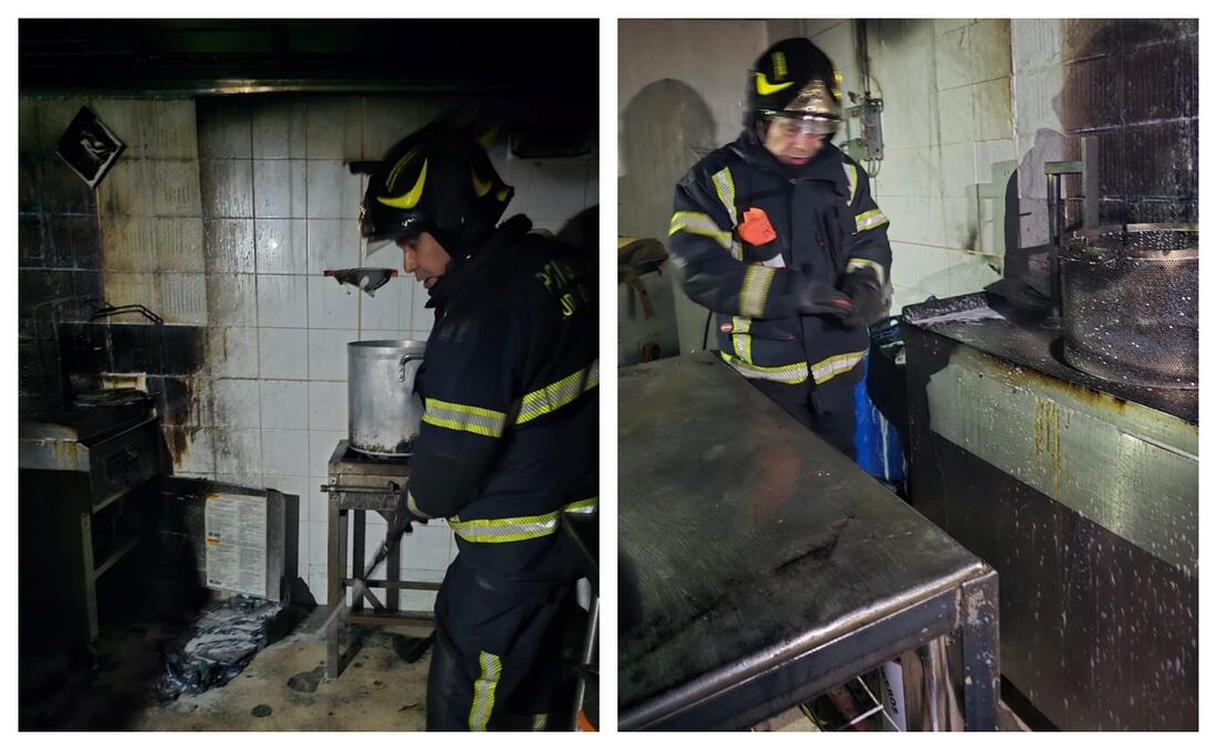 Incendio en Parque Delta. Foto: Especial