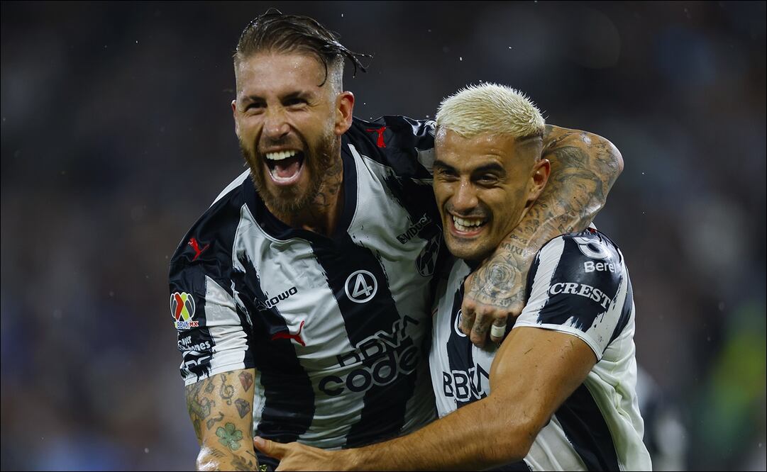 Monterrey derrotó al Atlas en el BBVA con un hat-trick de Germán Berterame / FOTO: Imago7