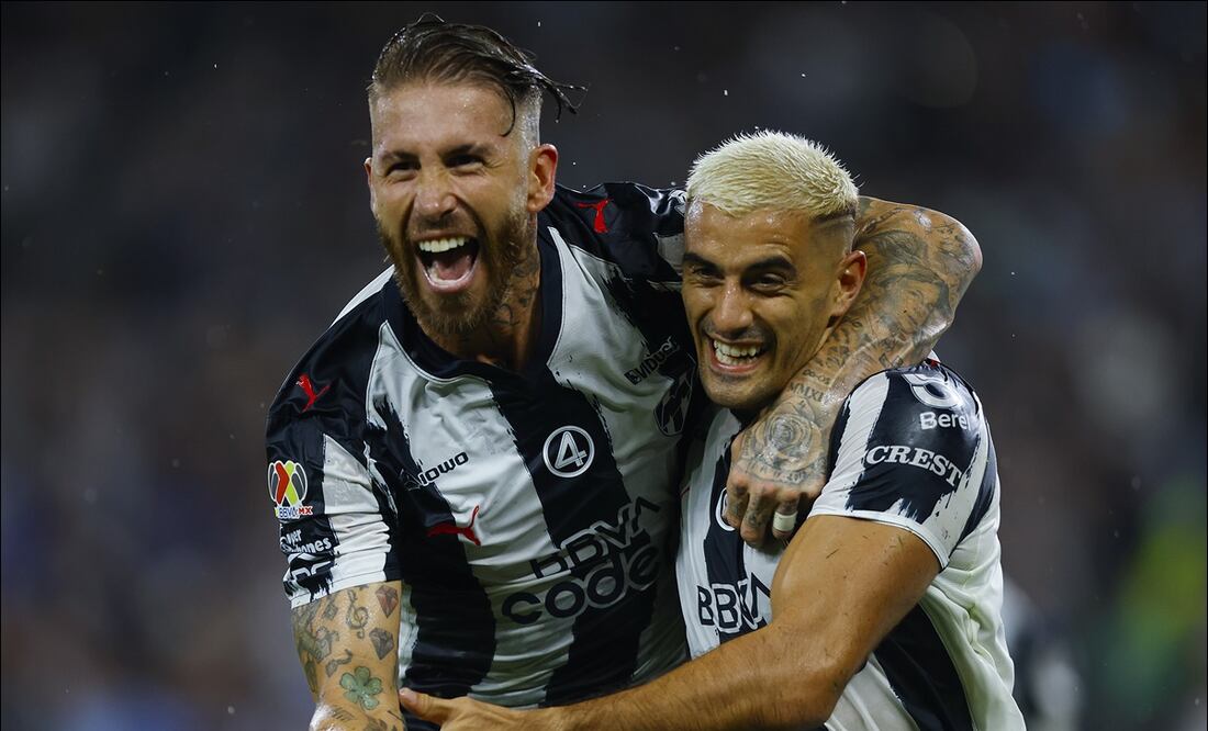 Monterrey derrotó al Atlas en el BBVA con un hat-trick de Germán Berterame / FOTO: Imago7