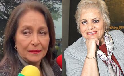 Daniela Romo carga con tristeza las cenizas de Tina Galindo: "la que se iba a morir era yo"