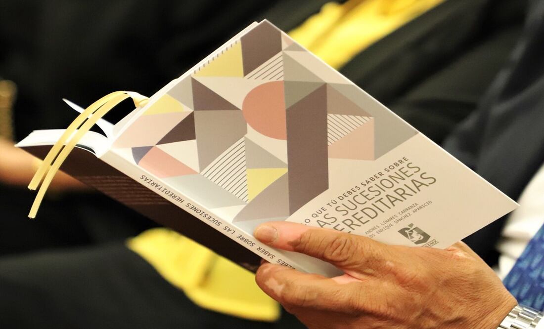 Libro “Lo que tú debes saber sobre las sucesiones hereditarias”. Foto: Especial
