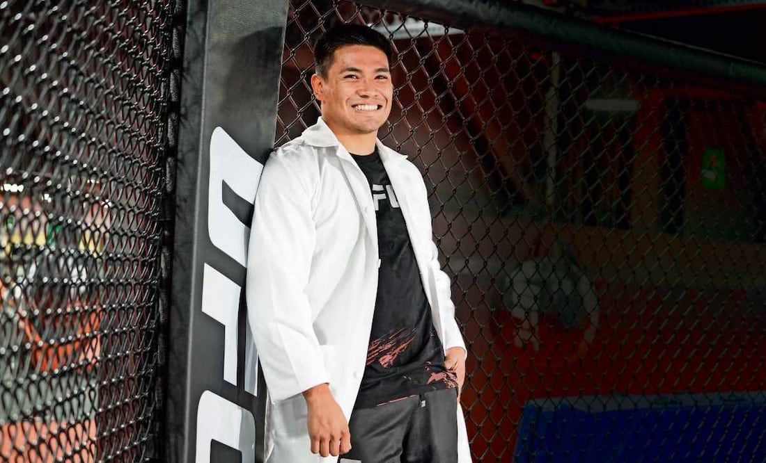 David 'Black Spartan' Martínez, con el arropo de las estrellas mexicanas de la UFC | El Universal