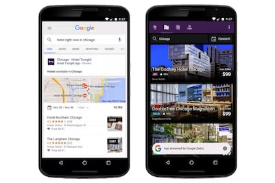 Google permitirá visualizar aplicaciones sin descargarlas