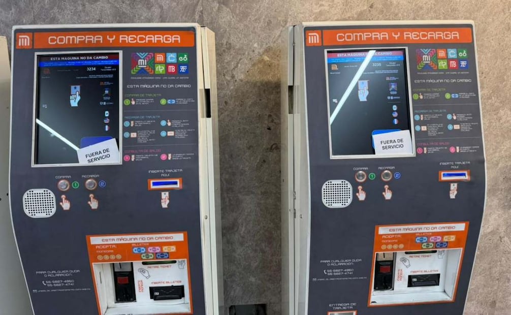 En las taquillas no hay servicio y no sirven las máquinas expendedoras de Movilidad Integrada. Foto: Especial