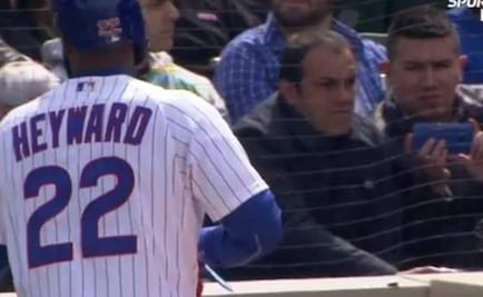 Captan al "Cuau" en juego de los Cubs de Chicago