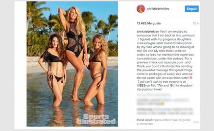 Christie Brinkley posa en bikini a los 63 años para "Sports Illustrated"
