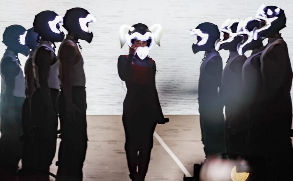 Rosalía en concierto grauito de la Ciudad de México. Foto: Hugo Salvador/ El Universal