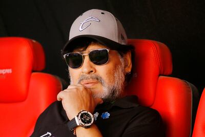 Maradona es sometido a un tratamiento contra el insomnio