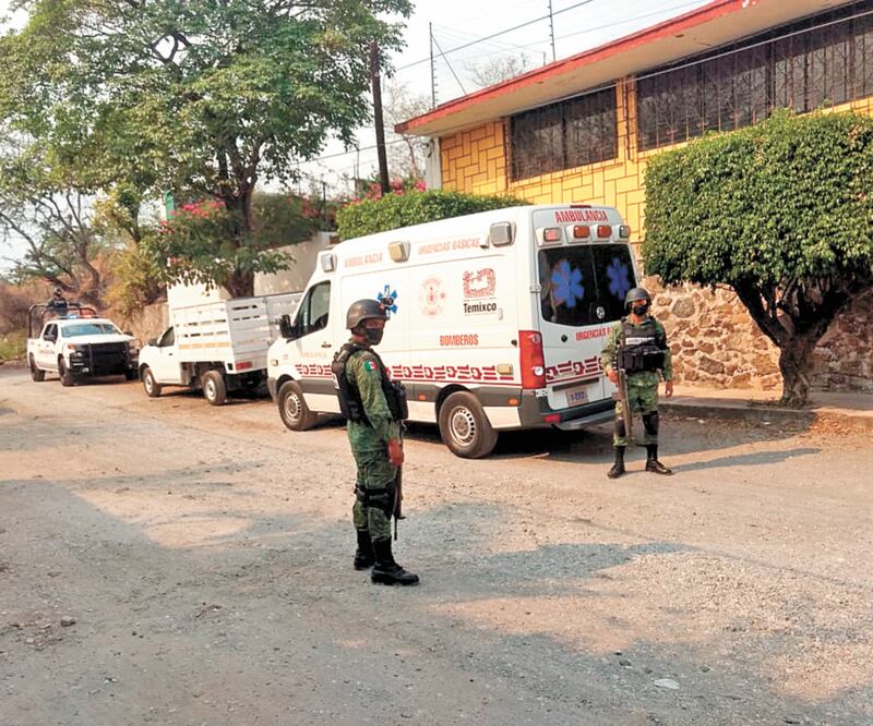 El asesinato del exfuncionario de Hacienda, Alfonso Gamboa, y su familia fue reconstruido por la fiscalía estatal. Foto: JUSTINO MIRANDA. EL UNIVERSAL