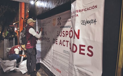 Suspenden cinco chelerías en Álvaro Obregón