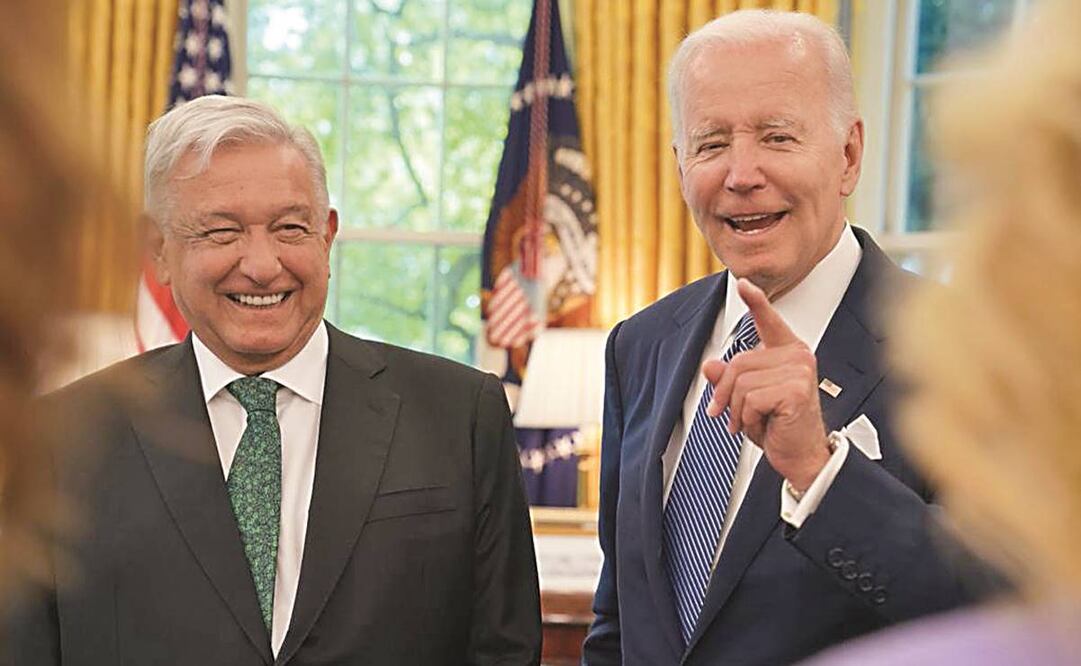 Andrés Manuel López Obrador y Joe Biden. Foto: Especial.