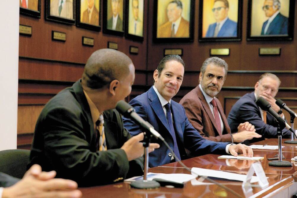 El mandatario Francisco Domínguez destacó que Querétaro es un estado de retos y un modelo de desarrollo de infraestructuras. Foto: ESPECIAL