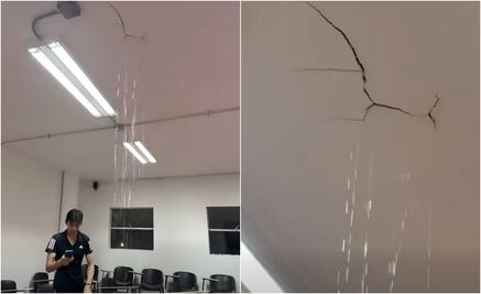 La primera tormenta inunda el Conservatorio Nacional recién renovado