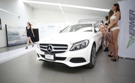 Modelos desfilan para casting de #MBFWMx