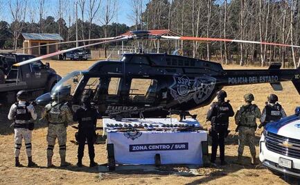 Operativo en pista clandestina desata ataque armado contra Ejército en Guachochi, Chihuahua; decomisan armas de alto poder