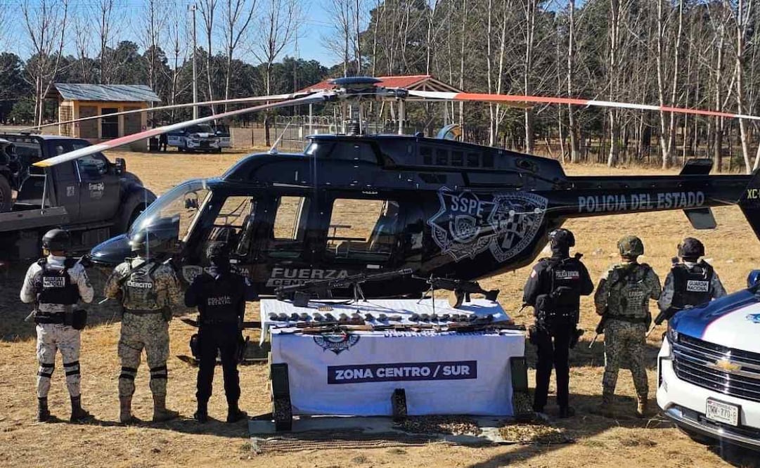Reportan ataque armado contra la Policía Estatal y el Ejército en Chihuahua (18/01/2026). Foto: Especial