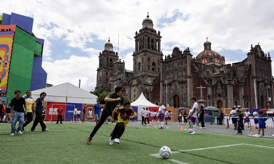 Disfruta la experiencia futbolera en estas Fan Zones de la CDMX. Foto: Hugo Salvador / EL UNIVERSAL