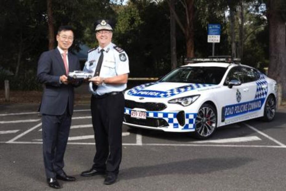 Kia Stinger GT será el auto de la policía australiana