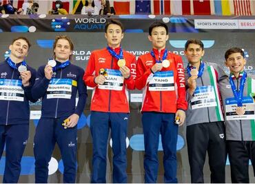 Diego Balleza y Randal Willars conquistan el bronce en el Mundial de Clavados de Berlín