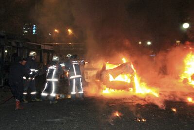 Atentado en Ankara deja al menos 34 muertos