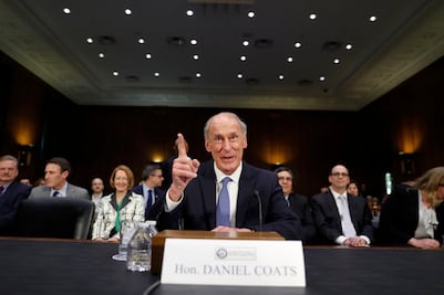 Confirman a Dan Coats como director Nacional de Inteligencia de EU