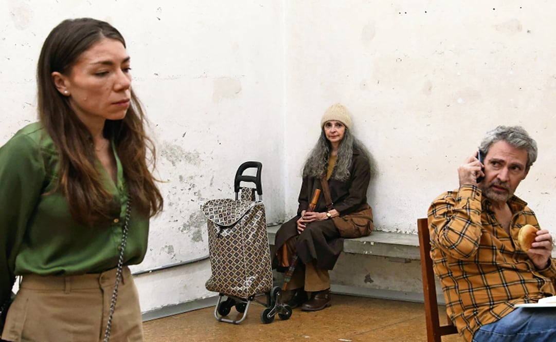 Mr. Gwyn, una obra  de teatro con más imagen que diálogo. Foto: Teatro Helénico.