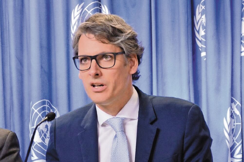 Representante del Alto Comisionado de las Naciones Unidas para los Refugiados en México, Mark Manly. Foto: ESPECIAL