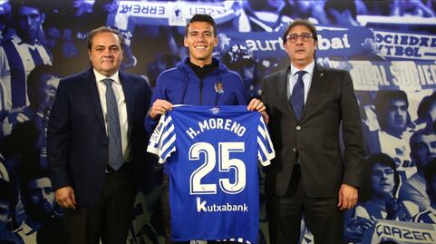 Sin Héctor Moreno la Real Sociedad vence al Levante