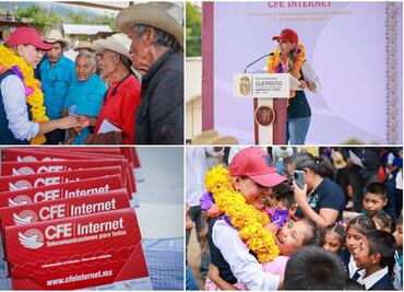 Habitantes de San Felipe, Guerrero, reciben tarjetas SIM-CFE para acceso a internet y telefonía