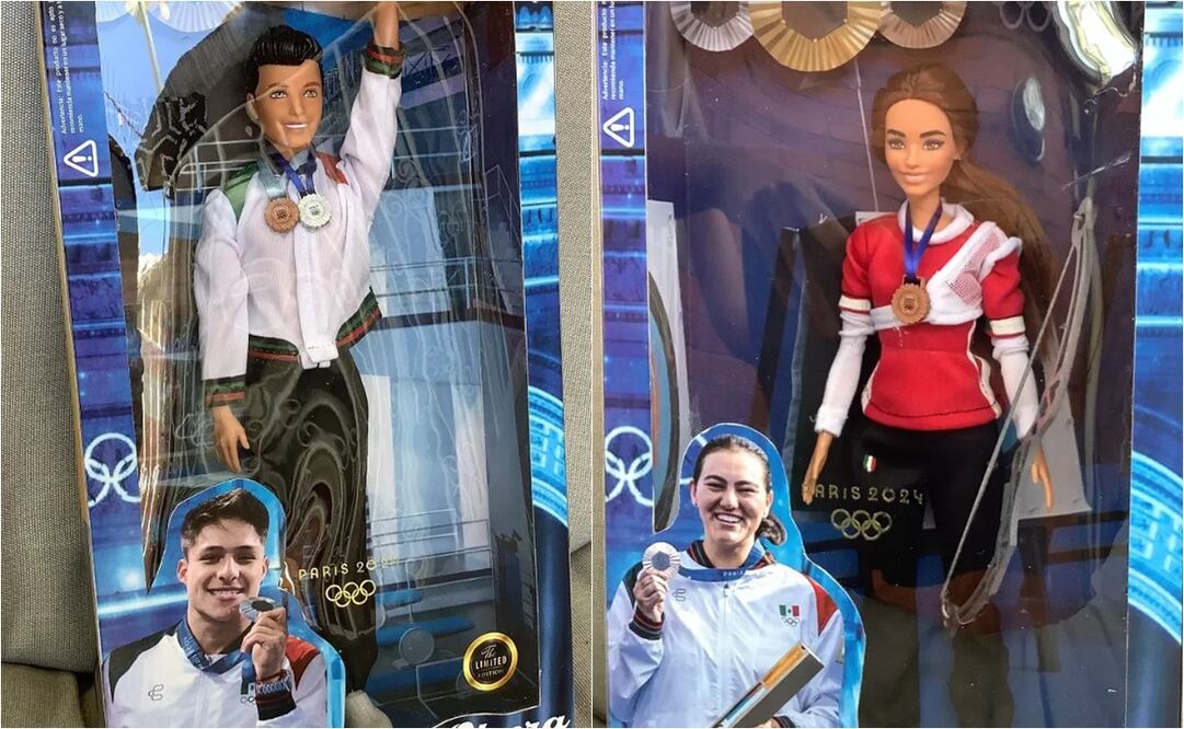 FOTO: @minimua.mx- Medallistas mexicanos en París 2024 son inmortalizados