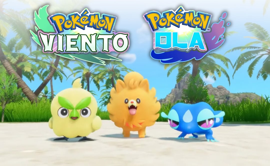 Pokémon Viento y Ola: así será la nueva generación que llegará a Nintendo Switch 2; ¿cuándo jugarlo? Foto: Pokémon.com