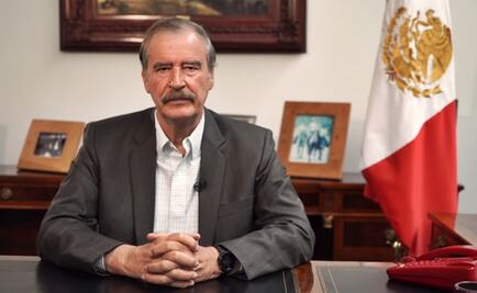 "Deseo de corazón que nos calles la boca", dice Fox a AMLO