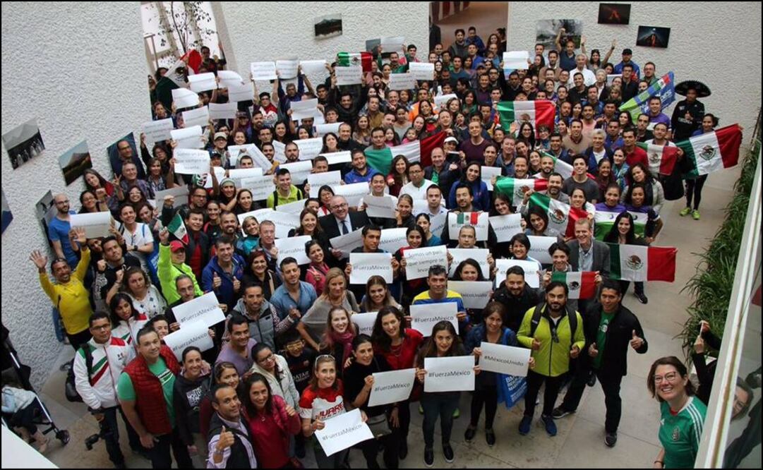 Twitter. Delegación mexicana en el Maratón de Berlín
