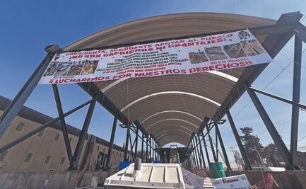 Nos dicen que falta dinero para acabar obras: vecinos de Tultepec