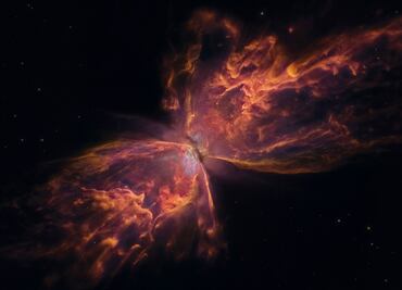 La Nebulosa Mariposa, una "cuna de estrellas bebé": NASA