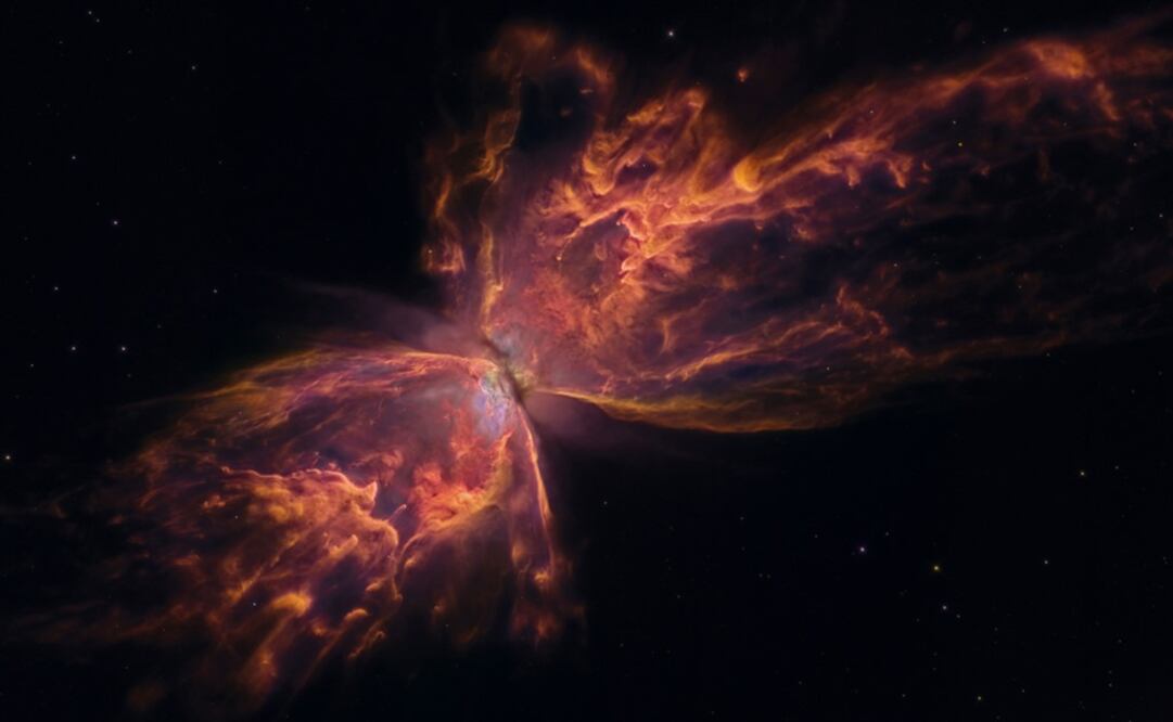 Nebulosa Mariposa. Foto: NASA