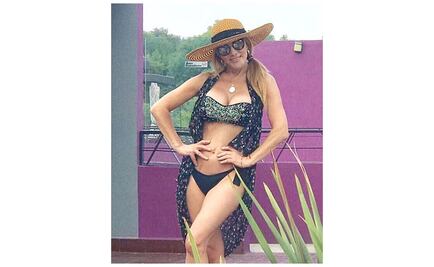 Olivia Collins llevará las arrugas con dignidad