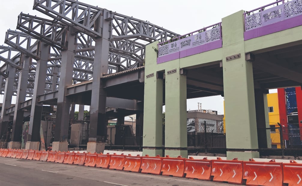 En el Parque Elevado aún falta por concluir el tramo hacia el Metro Chabacano. Foto: Archivo/ EL UNIVERSAL