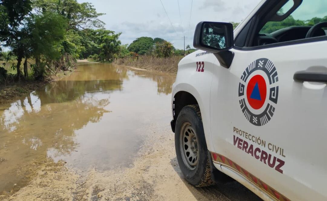 Onda Tropical 20 deja una persona muerta en Veracruz (07/08/2025). Foto: Especial