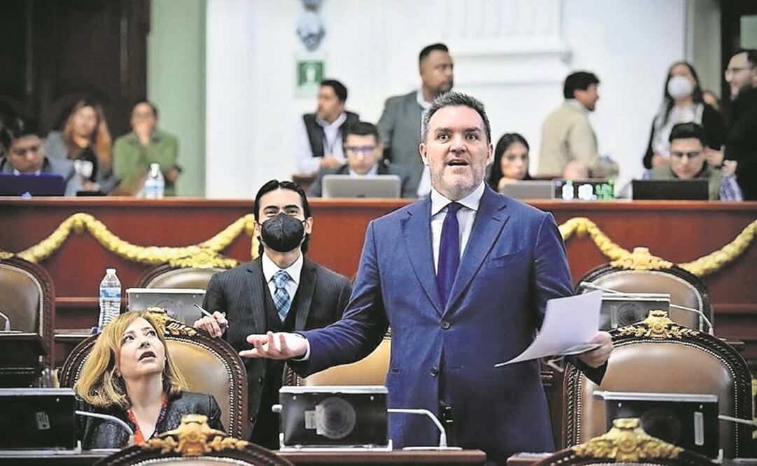 A petición de Federico Döring, se decidió pasar lista de asistencia en la sesión del martes. Se suspendió por falta de quórum. Foto : Especial