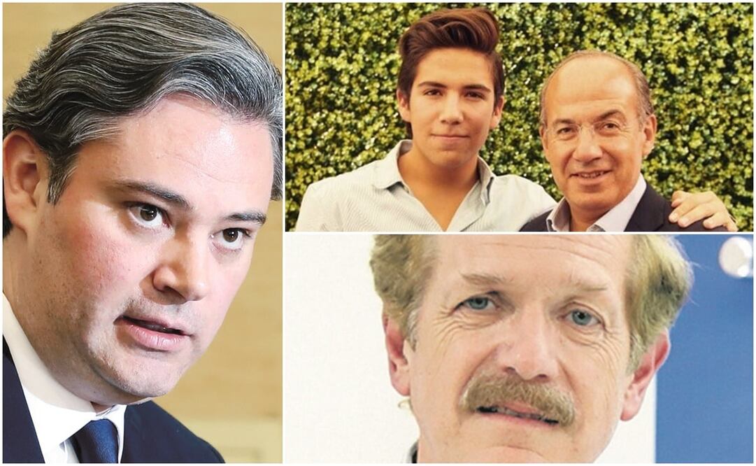 Nuño, Luis Calderón Zavala y Romero Hicks, en la imagen