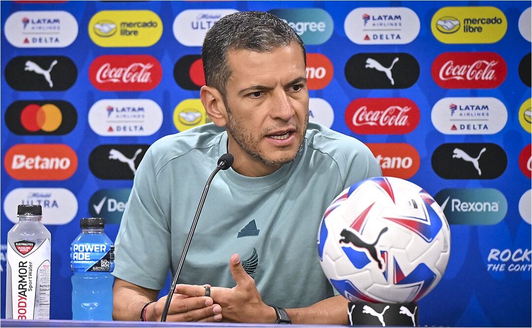 Jaime Lozano durante una conferencia en Copa América. FOTO: IMAGO7