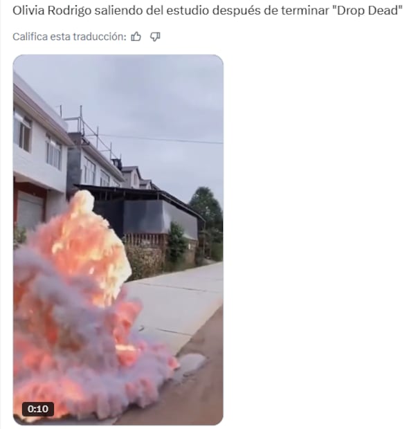 Memes y reacciones tras el lanzamiento de "Drop dead" de Olivia Rodrigo. Foto: X