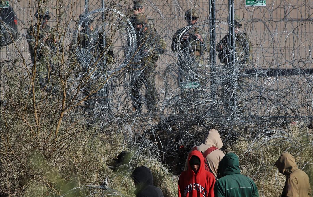 Ascendería a unos 3 mil 600 el número de efectivos en la frontera entre México y Estados Unidos. Foto: EFE