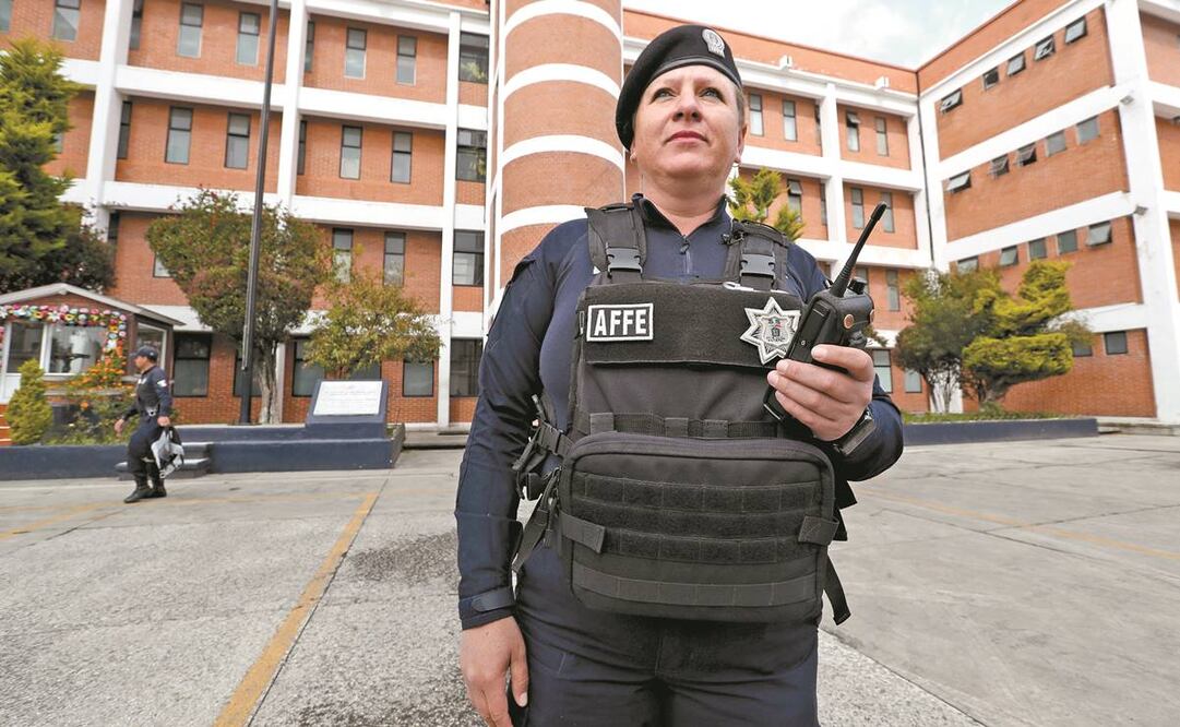 fSilvia Domínguez Alcántara, jefa del Agrupamiento Femenil de Fuerzas Especiales. Foto: Jorge Alvarado/ EL UNIVERSAL