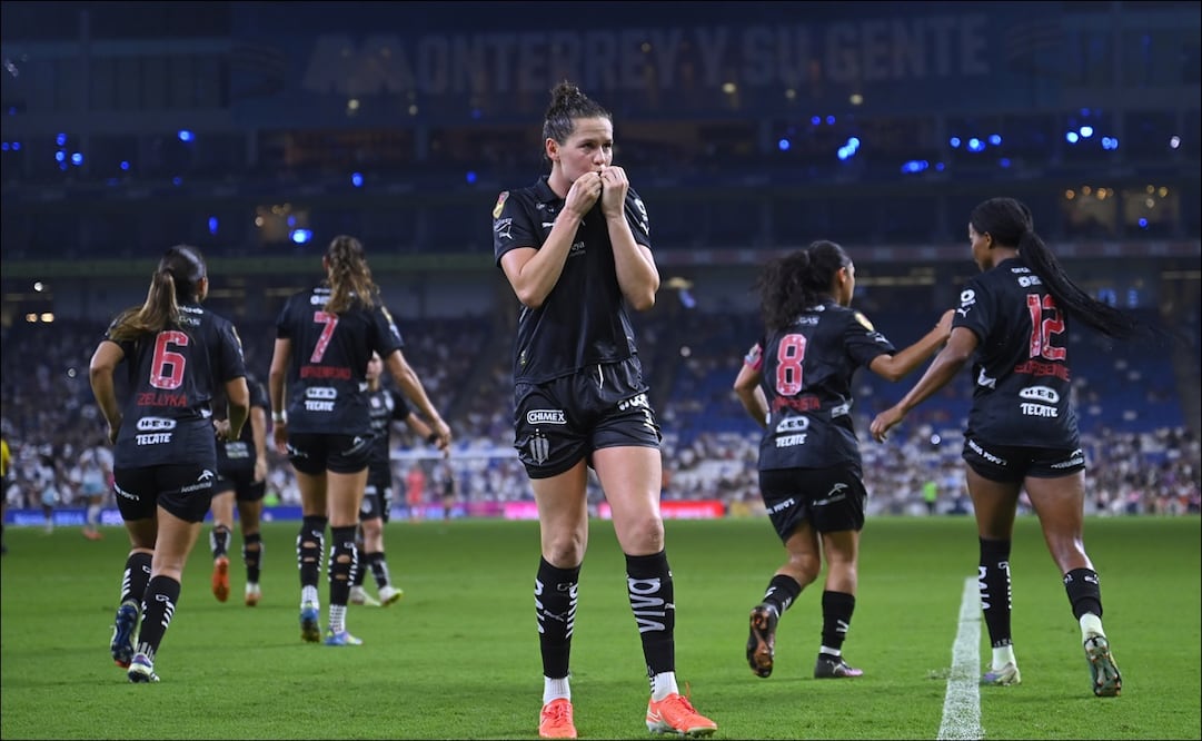 Monterrey venció al Pachuca en la ida de las semifinales y se dirige rumbo al tricampeonato de la Liga MX Femenil / FOTO: Imago7