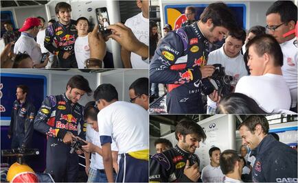 F1: Sainz convive con adolescentes con Síndrome de Down