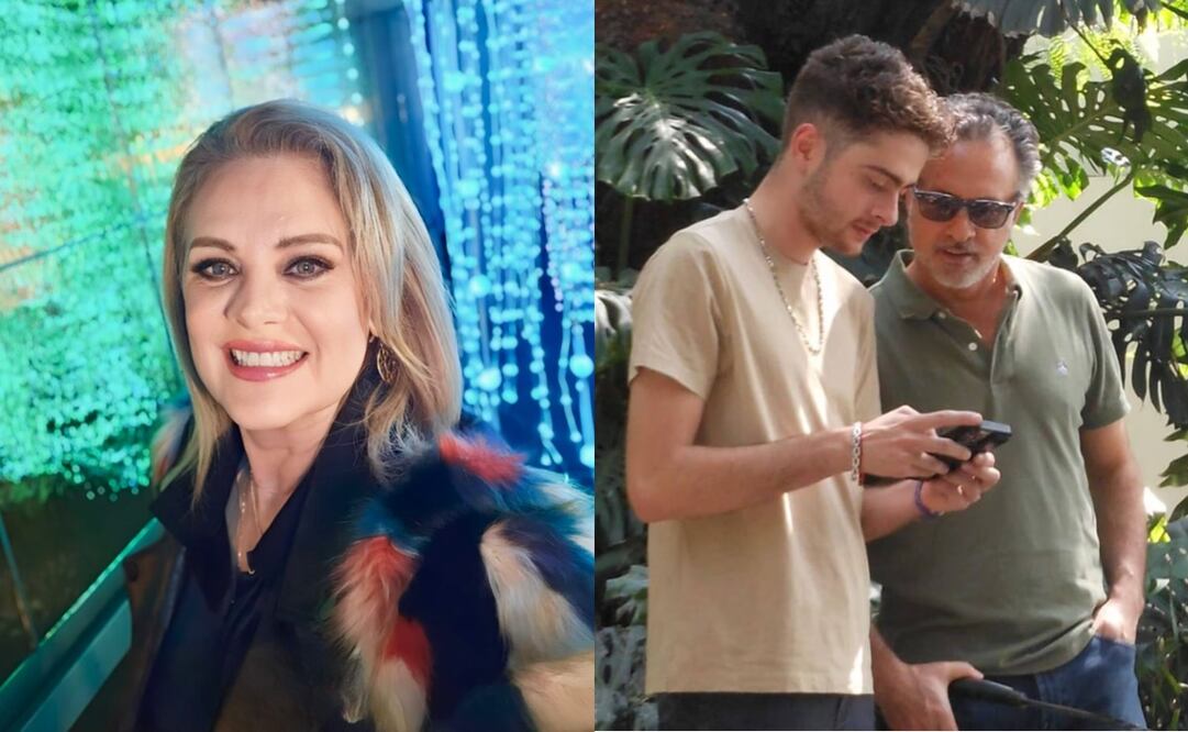 Hijo de Erika Buenfil convive con su papá luego de 19 años de no verlo. Foto: Redes sociales
